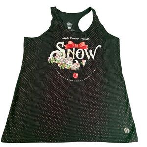 Raw Threads Disney Snow White Tank XXL Running Top Polka Dot Princess 13.1 Racer